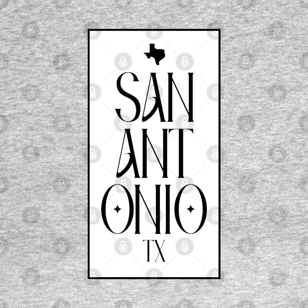 San Antonio TX by graphicsbyedith